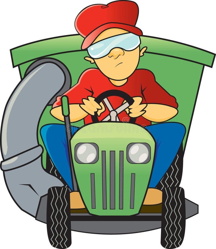 lawn mower stock vector illustration of lawn, cartoon 20864561